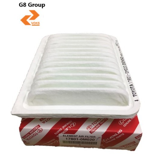 กรองแอร์ Toyota Vios / Corolla / Wish / Altis (17801 0M020/ 17801-YZZA2)