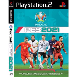 แผ่นเกมส์ EURO 2020 ( PES 2021 ) PS2 Playstation2 คุณภาพสูง ราคาถูก