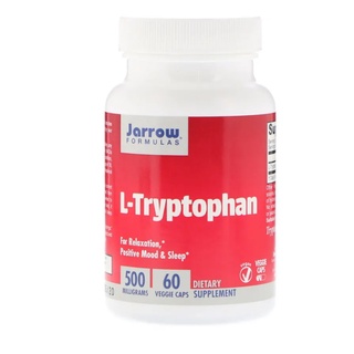 Jarrow Formulas, L-Tryptophan 500 mg 60 Veggie Capsules