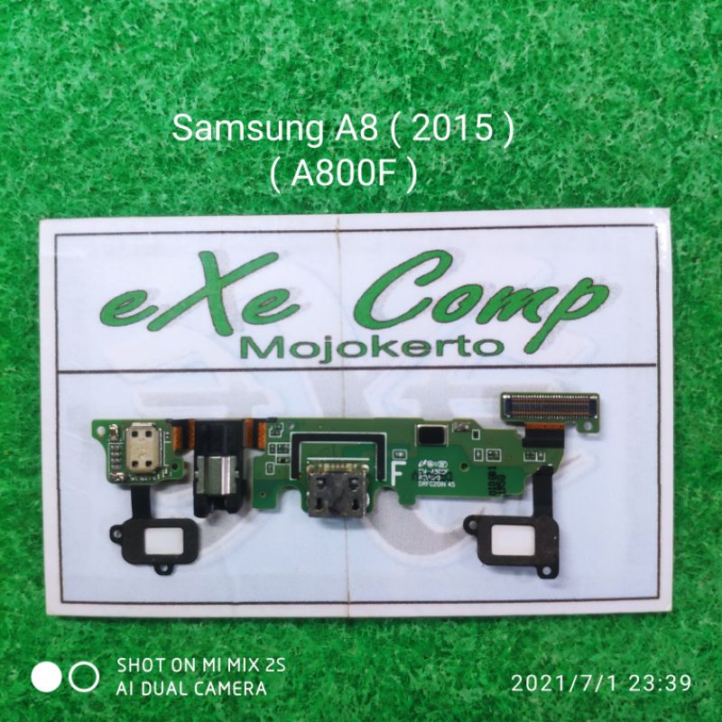 MESIN Samsung A8 2015 A800F บอร์ดเชื่อมต่อ cas pcb UI บอร์ดล่างเซ็นเซอร์เครื่องยนต์กลับ recent หูฟัง