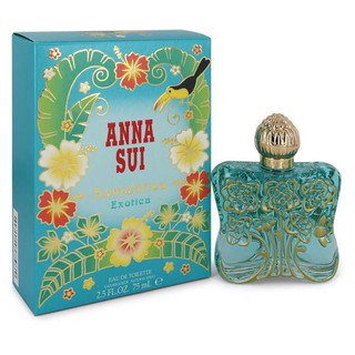 Anna Sui Romantica Exotica edt 75ML กล่องซีล(เช็คสต้อคก่อนทำรายการนะคะ)