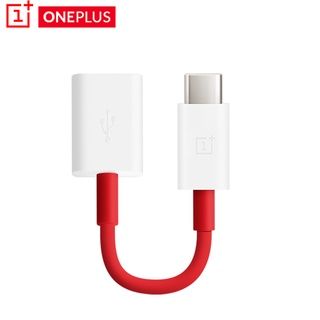 ของแท้ อะแดปเตอร์แปลงสายเคเบิล USB-C Type C otg สําหรับ OnePlus 10 9 8 7T 7 pro 6t 6 5 5T U 1+3T 5 6 7pro one plus