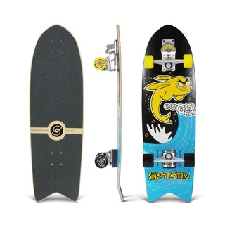 Smoothstar Surfskate 32" Flying Fish (Yellow &amp; Black)