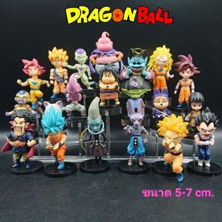 โมเดล ดราก้อนบอล ( dragon ball  ) ชุดพิเศษ 20 ตัว (ยาจิโรเบ้) ทำจาก pvc อย่างดี  ราคาถูก