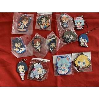 พวงกุญแจอนิเมะrubber strap ลายอนิเมะสาวๆน่ารักๆ