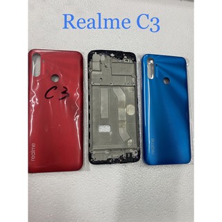 ฝาหลังRealme บอดี้Realme C1/C2/C3/C11/Realme6/Realme5/5pro/Realme3 realme6i