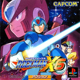 ROCKMAN X 6 [PS1 JP : 1 Disc]