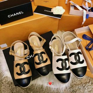 เช็คสต๊อกก่อนกดสั่ง#รองเท้าChanel#รองเท้ารัดส้น#รองเท้าคัชชูรัดส้น