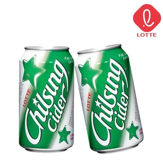 ล็อตเต้ ซีล ซอง ไซเดอร์ สไปร์ทเกาหลี / Lotte Chilsung cider