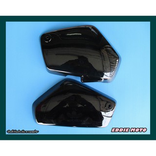 SUZUKI RC80 RC100 SIDE COVER SET "PURPLE" // ฝากระเป๋า RC80 สีเปลือกมังคุด สินค้าคุณภาพดี