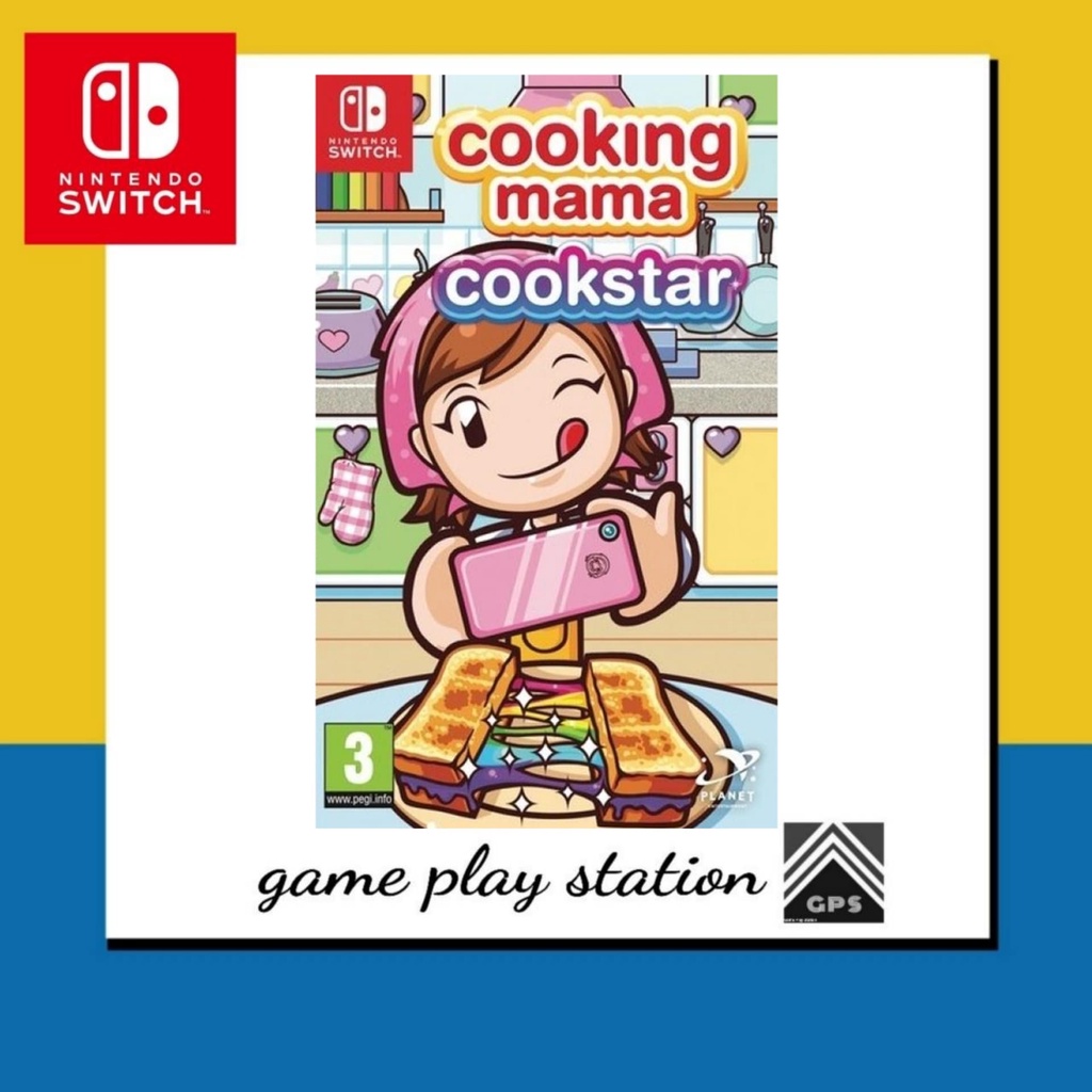 nintendo switch cooking mama cookstar ( english zone 2 ) tuktick2010