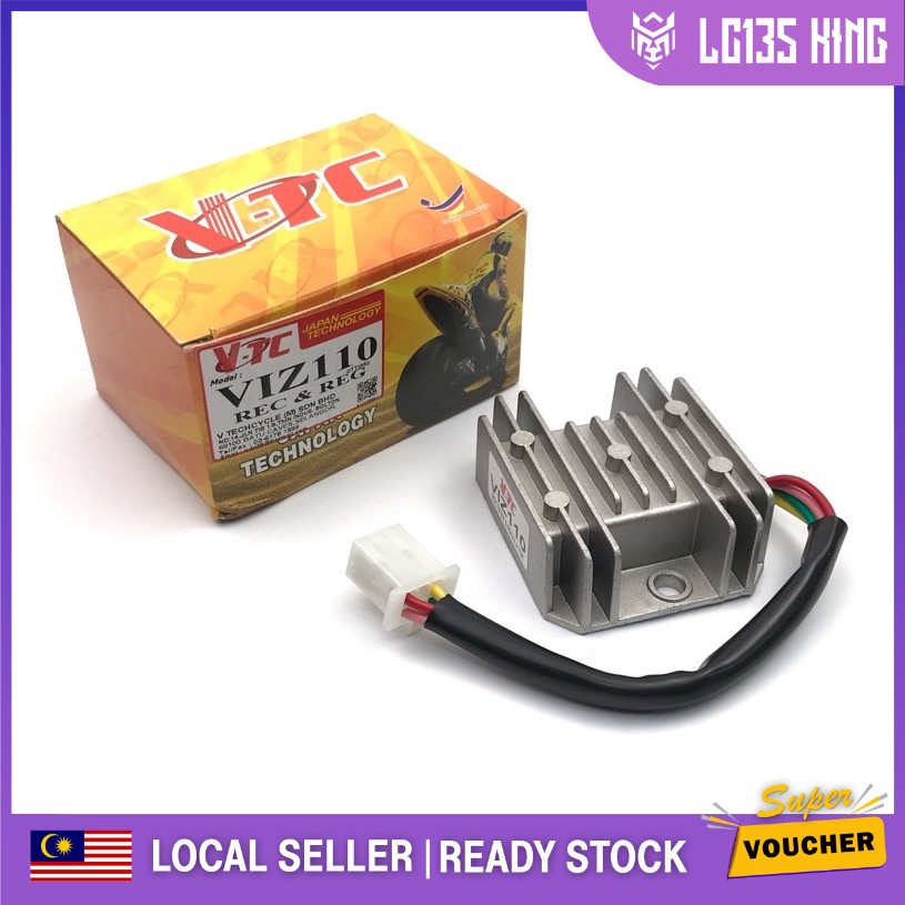 OTTIMO VIZ110 VIZ 110 RECTIFIER REGULATOR KATAP KATAU KATAB VTC