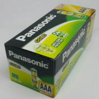 ถ่าน Panasonic   ขนาด AAA  บรรจุ15แพค 60ก้อน