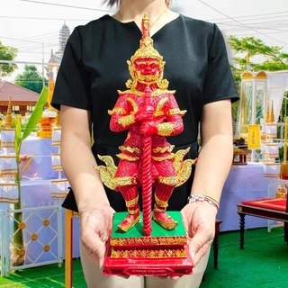ท้าวเวสสุวรรณ วัดสุทัศน์ ขนาดตั้งบูชาสูง28ซม. ผ่านพิธีมังคลาภิเษก จากพระเกจิอาจารย์สวดภาณยักษ์ มีหลายสีให้เลือกบูชา