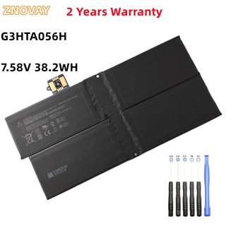 ZNOVAY G3HTA056H MQ03 Laptop Battery for Microsoft Surface Pro X 1876 13 inch Notebook 7.58V 38.2WH/5039mAh