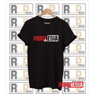 เสื้อยืดผ้าฝ้าย เสื้อยืด ลาย INDONESIA สุดเท่