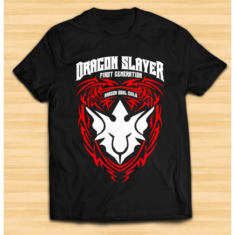 HOT FAIRY TAIL DRAGON SLAYER DRAGON SOUL เสื้อยืดรุ่นใหม่ดีมาก