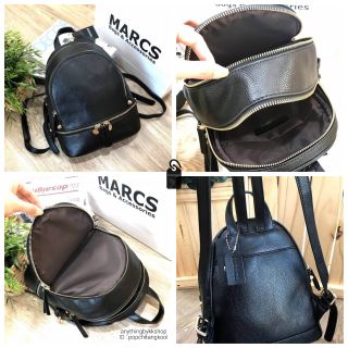 NEW! MARCS BACKPACK WITH DOUBLE ZIPS กระเป๋าสะพาย Unisex Backpack