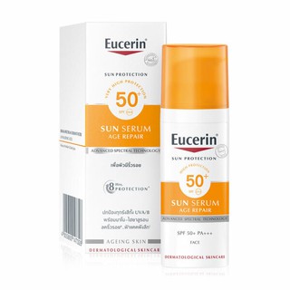 ครีมกันแดดEucerin Sun Age Repair Serum SPF 50+ PA+++ 50ml