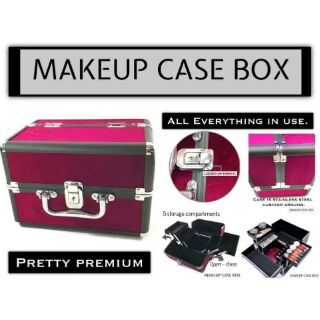 Makeup box case กล่องเก็บอุปกรณ์แต่งหน้ามืออาชีพ