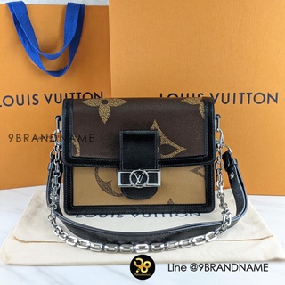 U​S​E​D LOUIS ​V​U​IT​TO​N Reverse​ Monogram Giant Dauphine MM​‼️ก่อนกดสั่งรบกวนทักมาเช็คสต๊อกก่อนนะค่ะ ​‼️