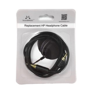 SoundMAGIC สายเปลี่ยนหูฟังเฮดโฟนทั่วไปแบบ 3.5mm รุ่น Replacement HP(สีดำ)