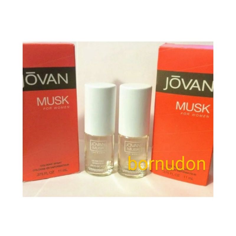 Jovan Musk 🇺🇲 for Women Cologne Travel Spray 11ml new in box