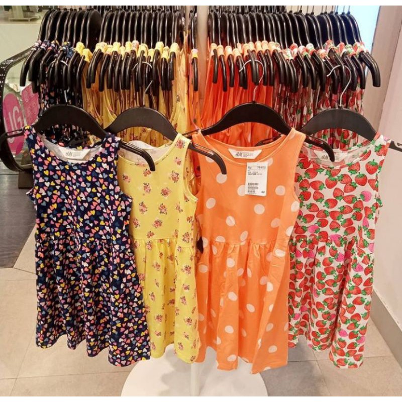 ชุดเดรส H&m kids****
