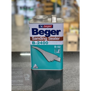 น้ำยารองพื้นไม้อุดร่องเสี้ยน เบเยอร์ แซนดิ้ง ซีลเลอร์ บี-2400 ขนาด แกลลอน  Beger Sanding Sealer