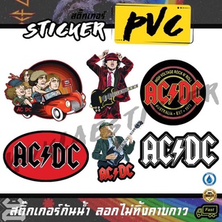 Sticker ACDA วงร็อค สติ๊กเกอร์ กันน้ำ