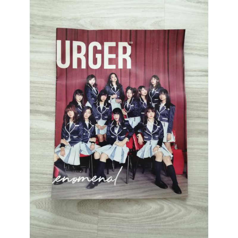 นิตยสาร Hamburger ปก BNK48