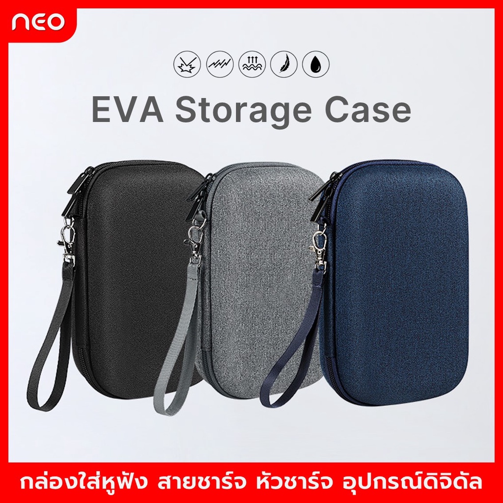 【พร้อมส่ง】กระเป๋าจัดระเบียบอุปกรณ์มือถือ กล่องเก็บแบตสำรอง Power Bank สายชาร์จ ฮาร์ดดิสก์ กล่องหูฟัง