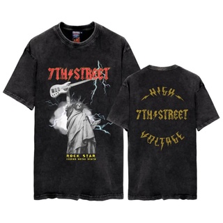 เสื้อฟอกวินเทจ 7th Street แบบโอเวอไซส์ (Vintage Oversize) รุ่น V-LDR002