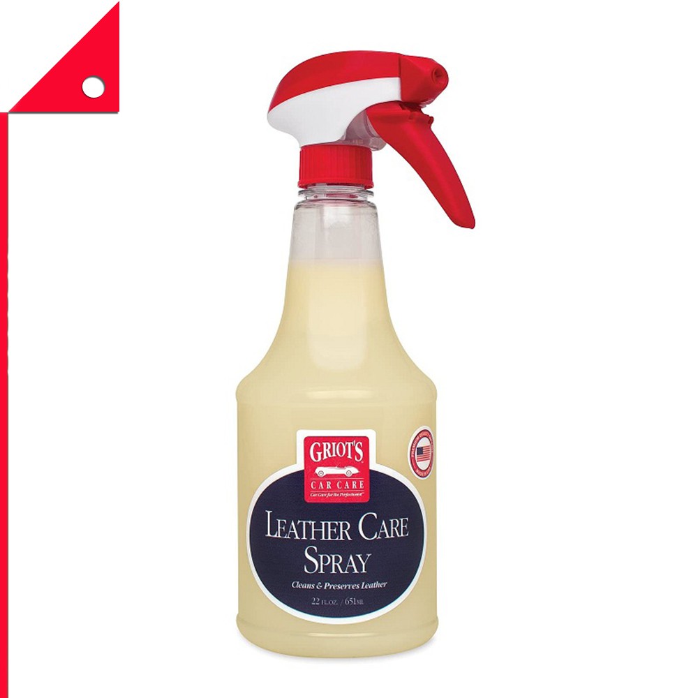 Griot's Garage : GGR10994* สเปรย์ทำความสะอาด Leather Care Spray 22oz.