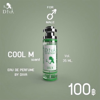กลิ่น คลูวอเตอร์ (ชาย) COOL M ‼️ติดทน 8-12 ชม. ‼️ขนาด 35ML.   ✅สินค้ามีปัญหาเคลมได้