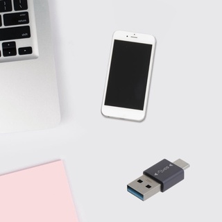 R* อะแดปเตอร์แปลงสายชาร์จ USB 3 0 เป็น Type-C ตัวผู้ ความเร็ว 10Gbps สําหรับแล็ปท็อป