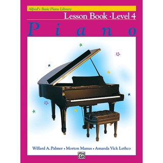 หนังสือเรียนเปียโน Alfred Basic Piano Library: Lesson 4