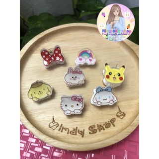 🎀กิ๊ฟติดผม​Sanrio 🎀ลายกาตูนน่ารักๆ!!!