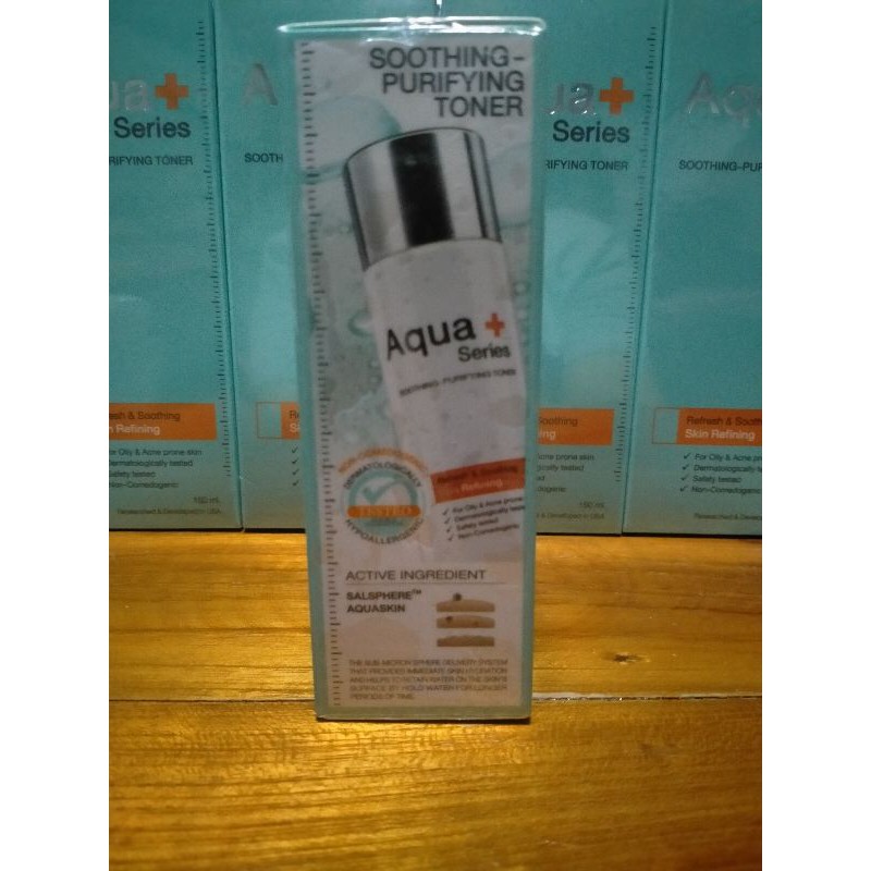 โทนเนอร์ Soothing-Purifying Toner  #AquaPlus series โทนเนอร์ 150 มล.