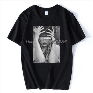 เสื้อยืดคอกลมเสื้อยืดผ้าฝ้ายพิมพ์ลาย Just Me Stripped T B W Diva Music Song Idol Pop Christina Xtina Aguilera สําหรับผู้