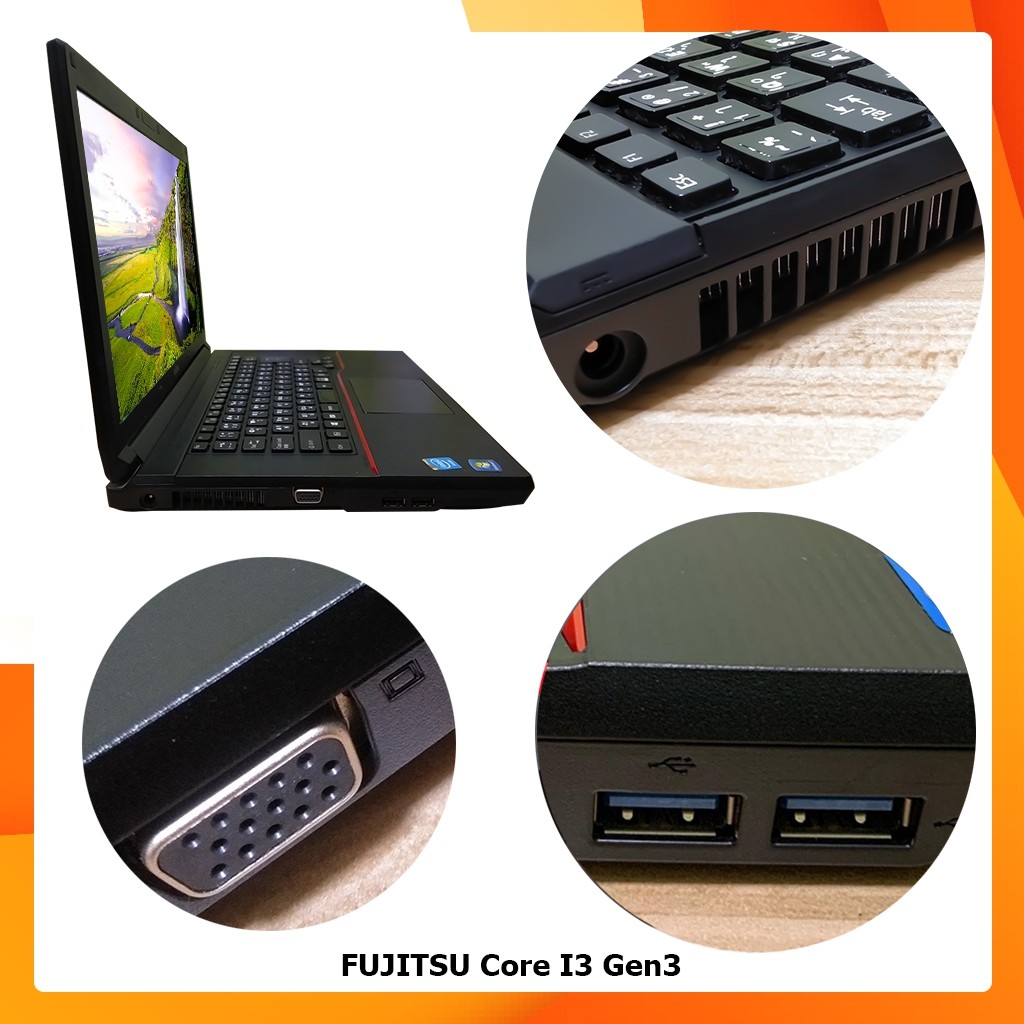 FUJITSU Notebook LIFEBOOK A573 Core i3 16GB HDD320GB DVD-ROM