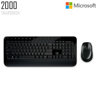 ชุดคีย์บอร์ดและเมาส์ Microsoft Wireless Desktop 2000