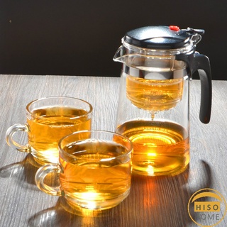 กาน้ำชา มีที่กรอง โถแก้วทนความร้อน   750ml Glass teapot