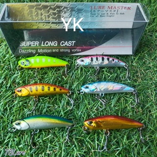 เหยื่อปลั๊ก ยี่ห้อ Lure Master รุ่น YK ขนาด 5 ซม น้ำหนัก 5 กรัมTBLure