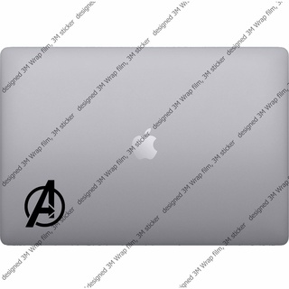 Avenger Logo สติ๊กเกอร์ 3M ลอกออกไม่มีคราบกาว  Removable 3M notebook labtop sticker, สติ๊กเกอร์ตกแต่ง โน๊ตบุ๊ค