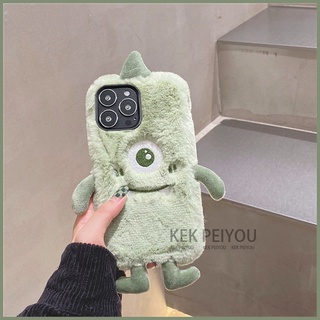 Casing Huawei P50 Pro P40 Pro P30 Lite P20 P10 Plus Mate 40 30 20 10 Pro Nova 4e 3e Nova4e Nova3e Mate40 Mate30 Mate20 Mate10 Soft Plush Phone Case with Small Green Flower Protector Cover