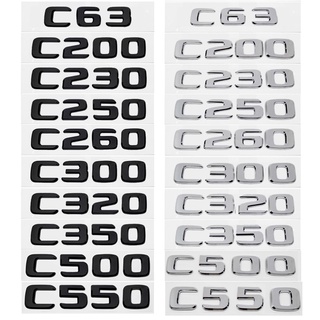 ใหม่ สติกเกอร์ตราสัญลักษณ์ ABS สําหรับ Mercedes Benz C Class W204 W205 C43 C55 C63 C200 C300 C250 C350 C260 C220 C320 C500 C180 C230 C400 C550