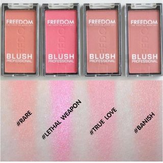 [ลดล้างสต็อก]FREEDOM PRO BLUSH เมคอัพสัญชาติอังกฤษ