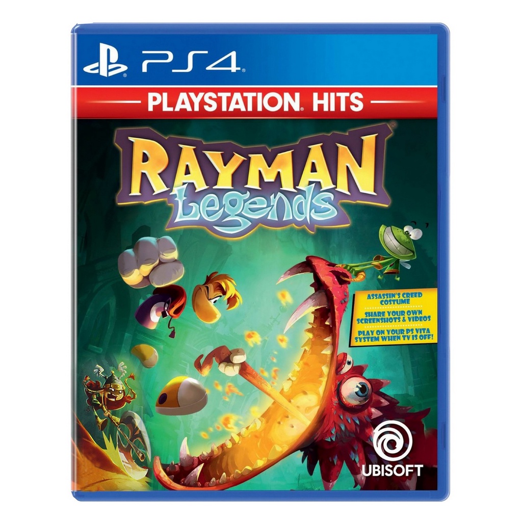 ใหม่มือหนึ่ง PS4 Rayman Legends (Zone 3) ภาษาอังกฤษ แผ่นใหม่ในซีล เกมฮิต #Ray man