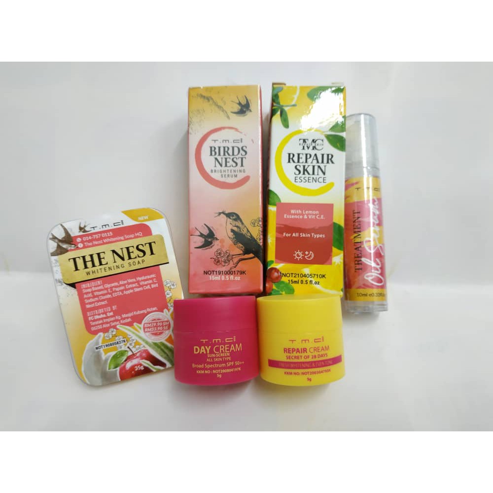 TMC REPAIR CREAM ,TMC DAY CREAM,TMC OIL TREATMENT, TREATMENT ESSENCE, สบู่